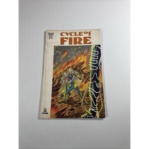 Cycle Of Fire By Rik Levins, Paragon Graphic Novel